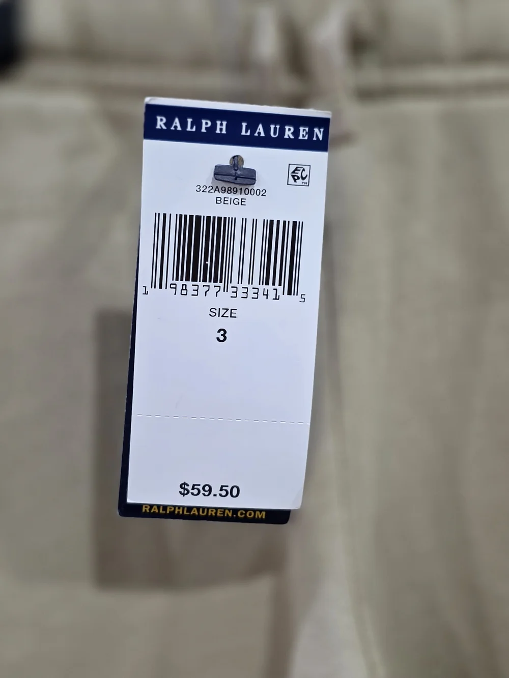 Ralph Lauren soft beige